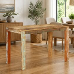 Stylish Solid Wood Dining Table 110x55x76 cm