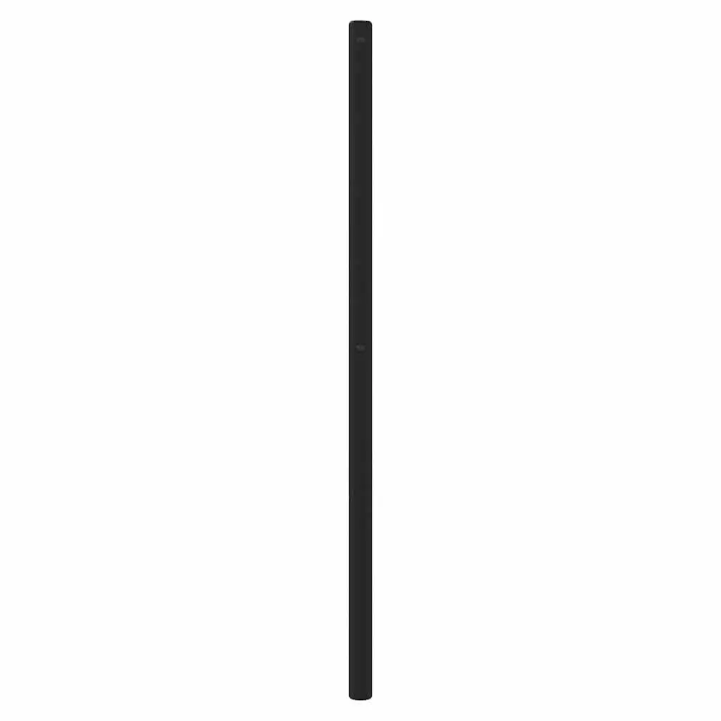 Metal Headboard Backrest Support 180cm Black