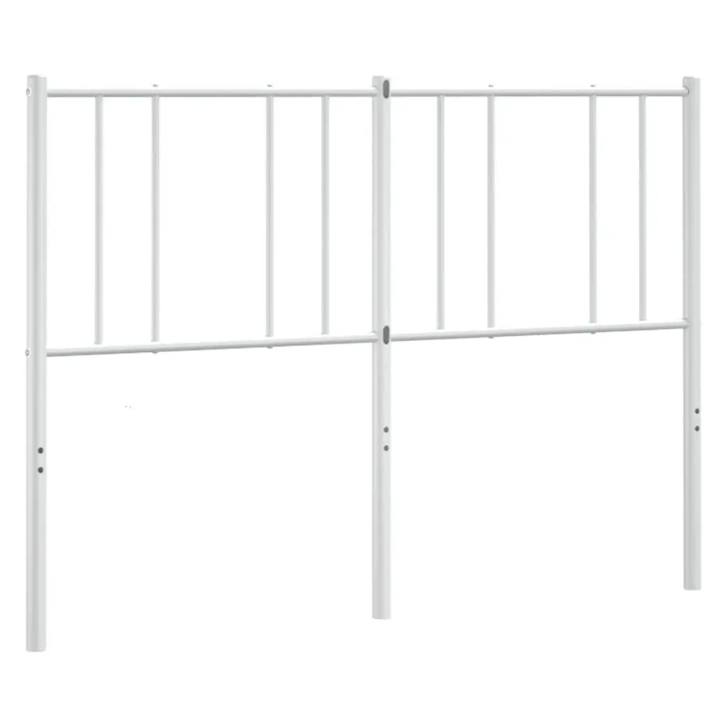 Metal Headboard Back Support 135cm White