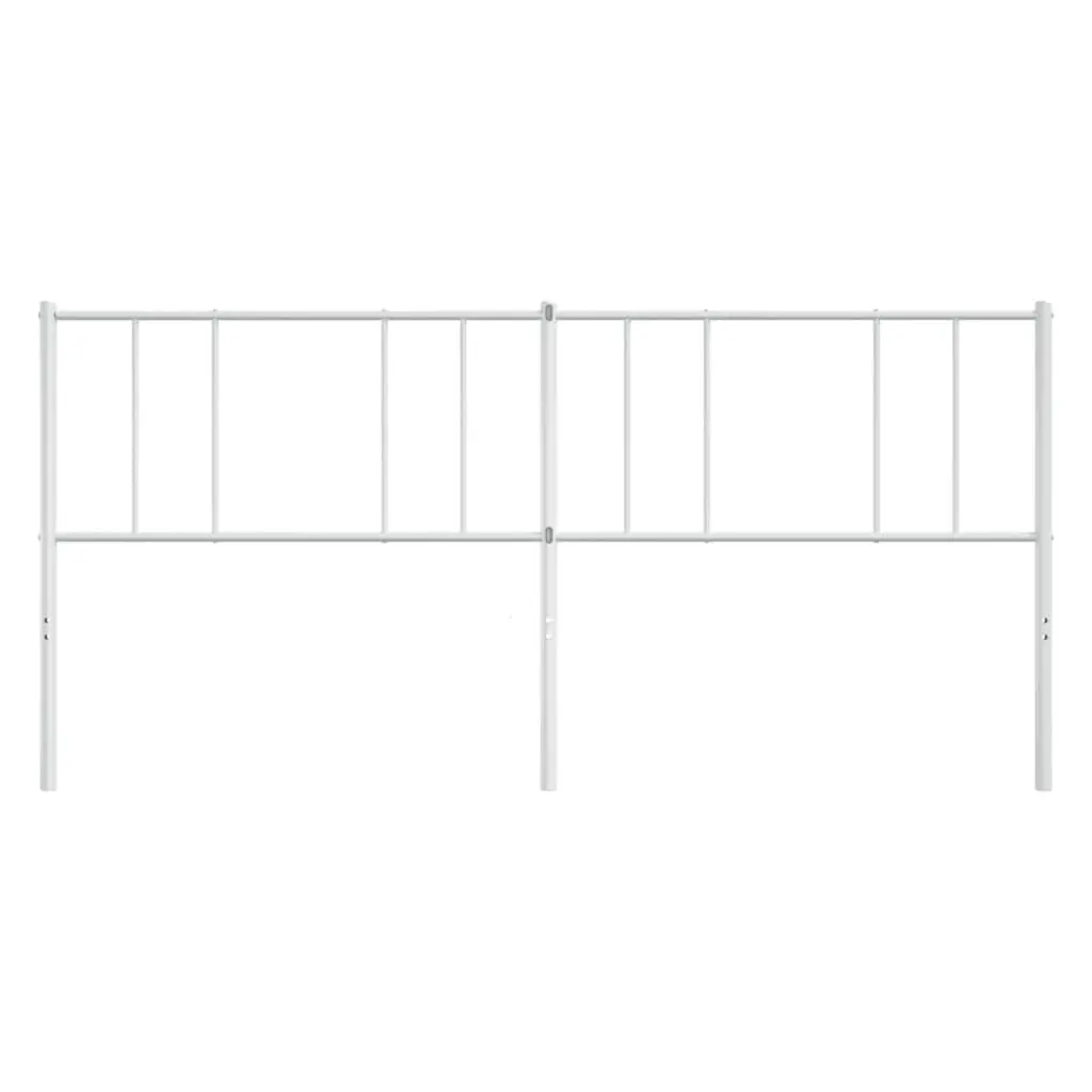 Metal Headboard Back Support 180cm White