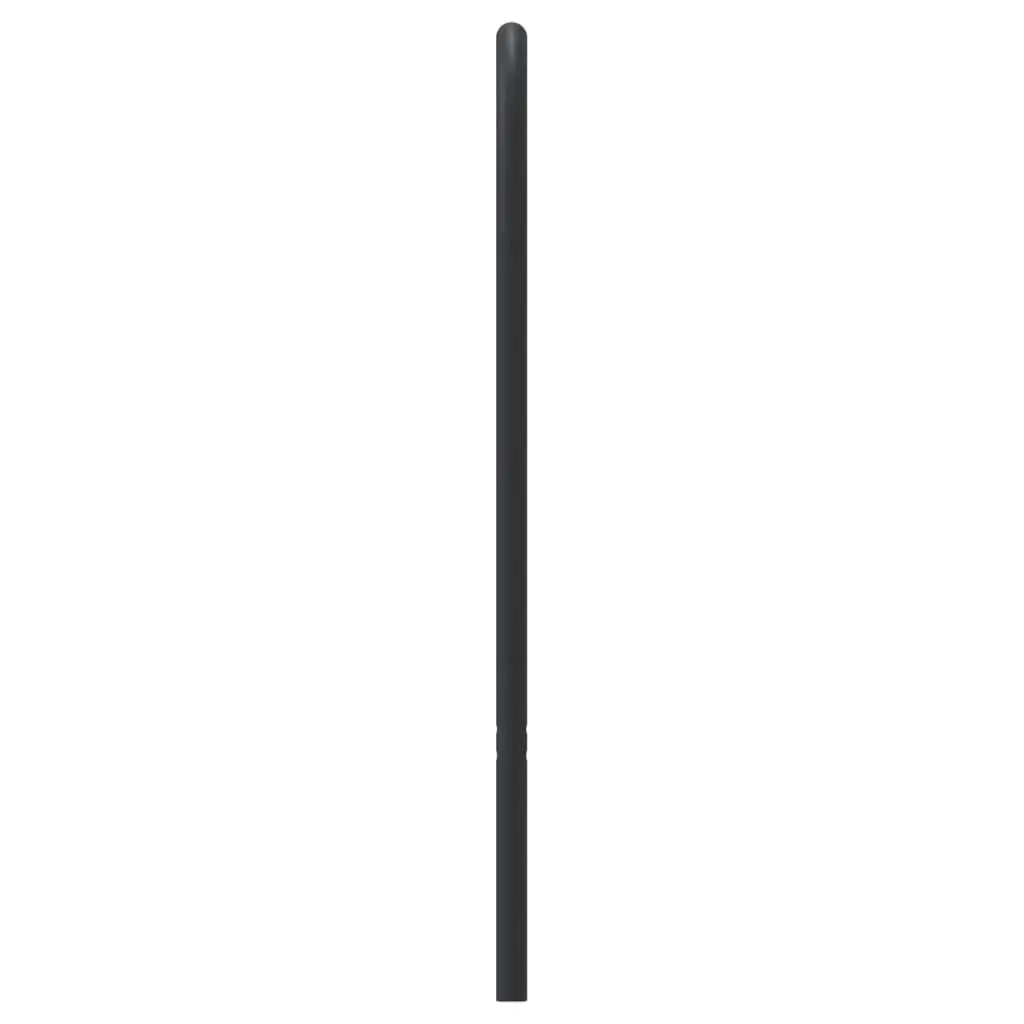 Metal Headboard Black 107cm Bed Head Bedroom Furniture Bed Frame Accessory