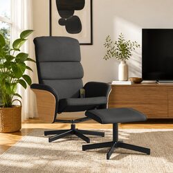 Massage Recliner Chair with Footstool and Vibration