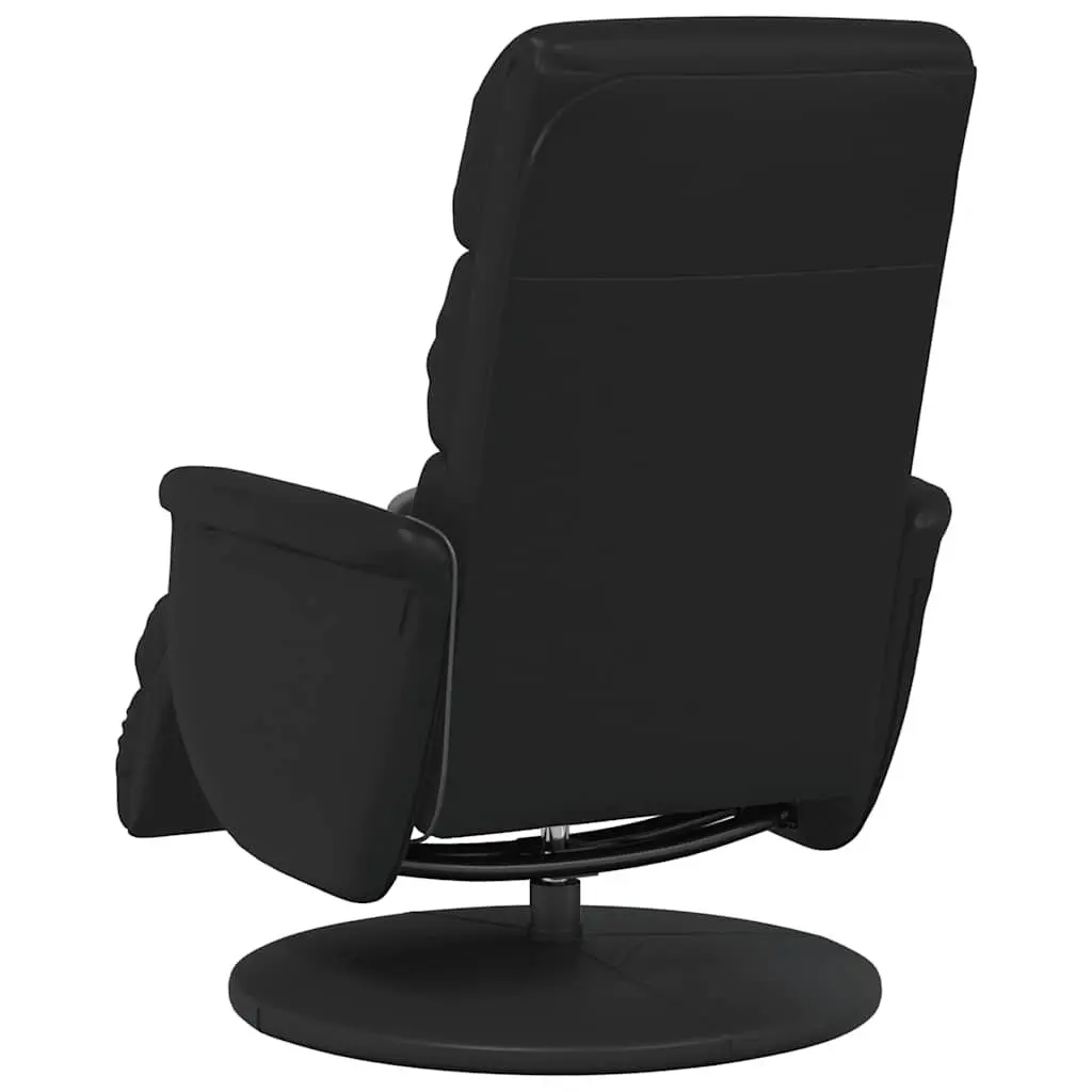 Massage Recliner Chair Manual Reclining 360 Swivel Vibration Black