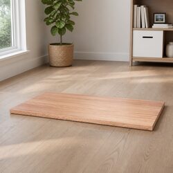 Solid Oak Wood Replacement Table Top 100x60x2 cm