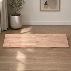 Foldable Light Brown Oak Table Top 160x40cm