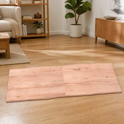Folding Solid Oak Tabletop with Live Edge 180x60cm