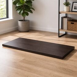 Solid Oak Wood Live Edge Table Top 100x40cm, Handcrafted
