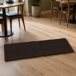 Solid Oak Folding Table Top with Live Edge 160x60cm