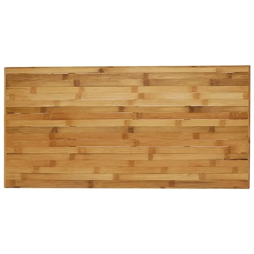 Coffee Table Durable Bamboo 110x55x35 cm Brown
