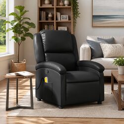 Manual Reclining Massage Armchair with Vibration