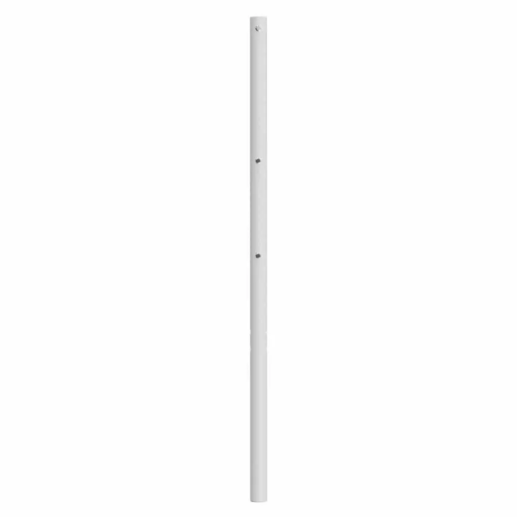 Metal Headboard Back Support 107 cm White
