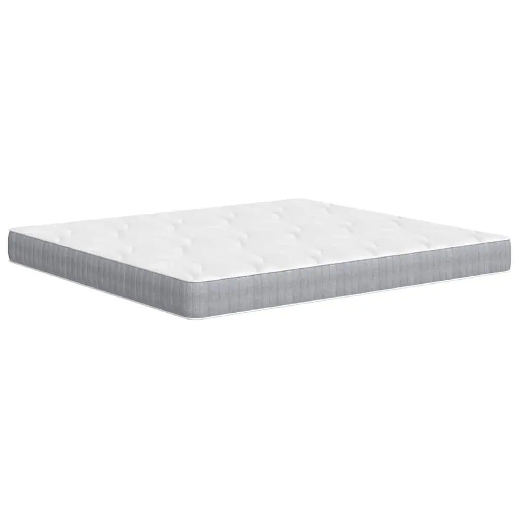 Pocket Spring Mattress Medium Firmness King Size 183x203 cm White Colorful Bedding