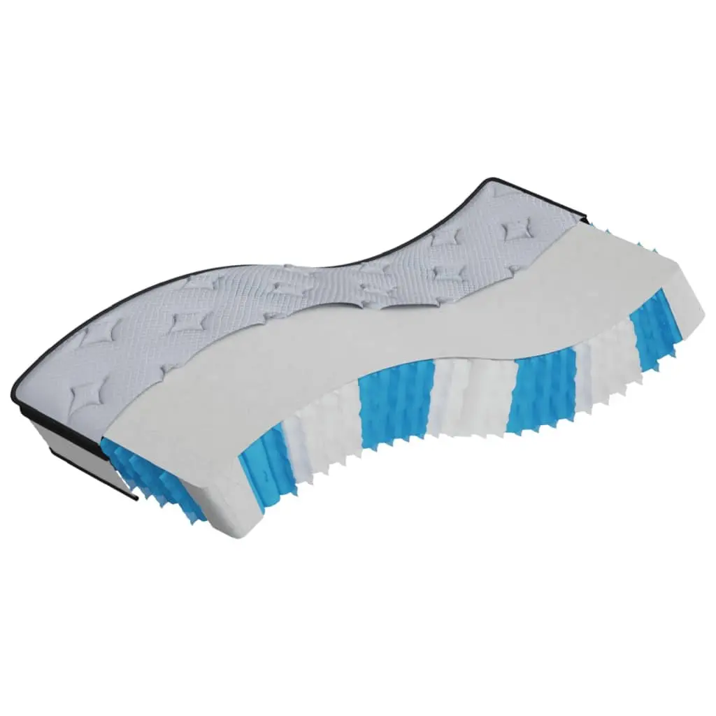 Pocket Spring Mattress Medium 90x190cm Grey