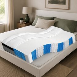 Pocket Spring Mattress 107x203cm King Single Medium Firm