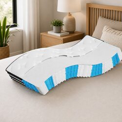 Pocket Spring Mattress 90x190 cm Medium Firm Construction