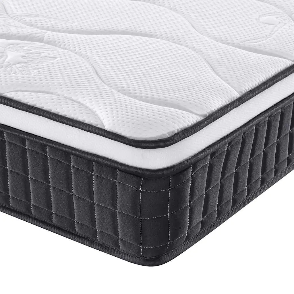 Bonnell Spring Mattress Medium Firm Comfort King Single 107x203 cm White