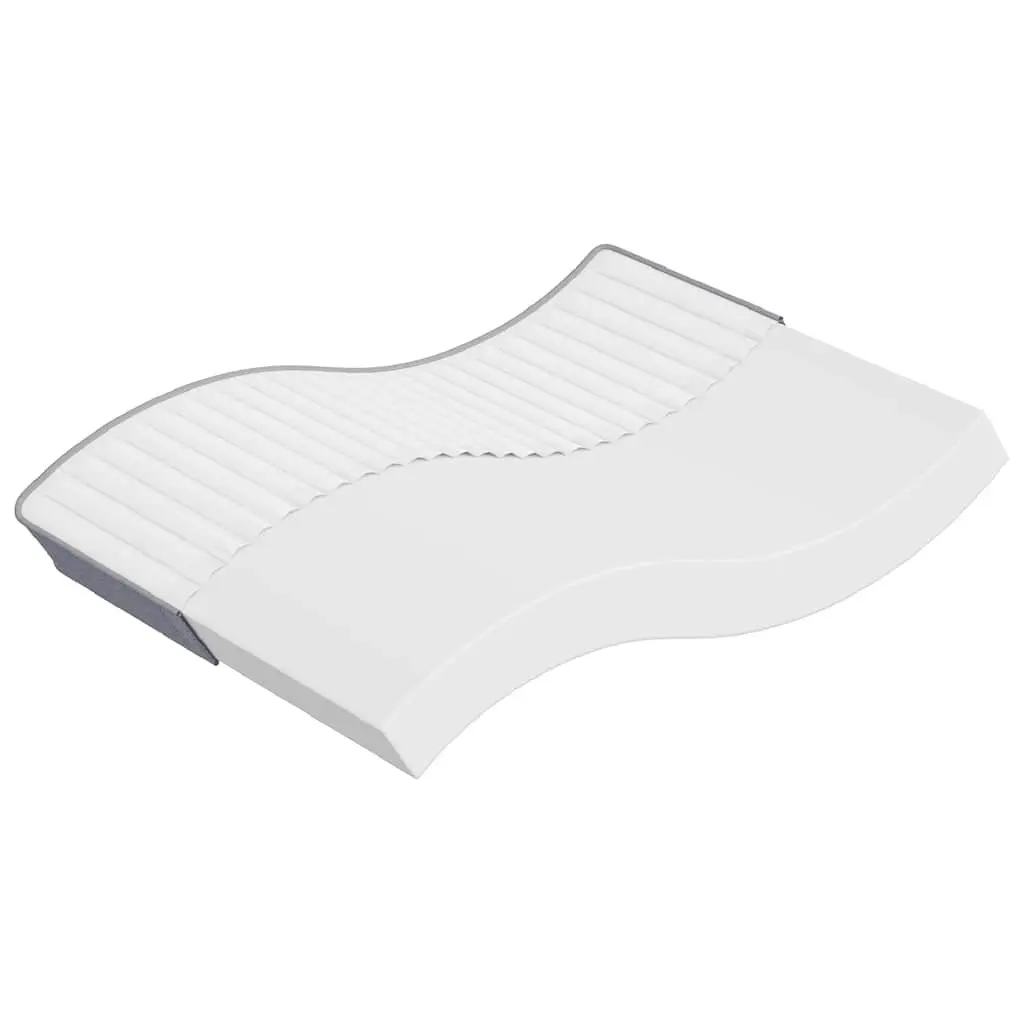 Queen Size Foam Mattress Medium Soft 152x203 cm Double Sided Flippable White