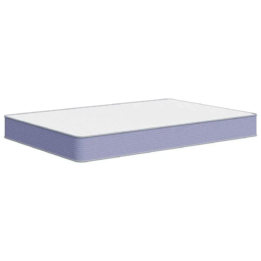 Queen Size Foam Mattress Medium Soft 152x203 cm Double Sided Flippable White
