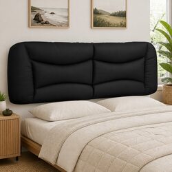 Faux Leather Headboard Cushion for Queen Beds 152cm