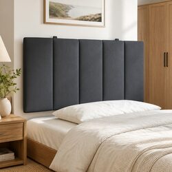 King Single Headboard Cushion with Foam Padding, 107cm