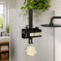 Durable Hanging Shower Caddy Organizer with Hooks