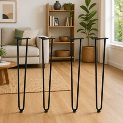 Steel Hairpin Table Legs for Console & Coffee Tables