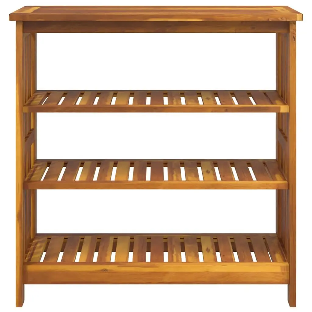 Garden Storage Cabinet Solid Wood Outdoor Furniture 90x40x90cm Brown