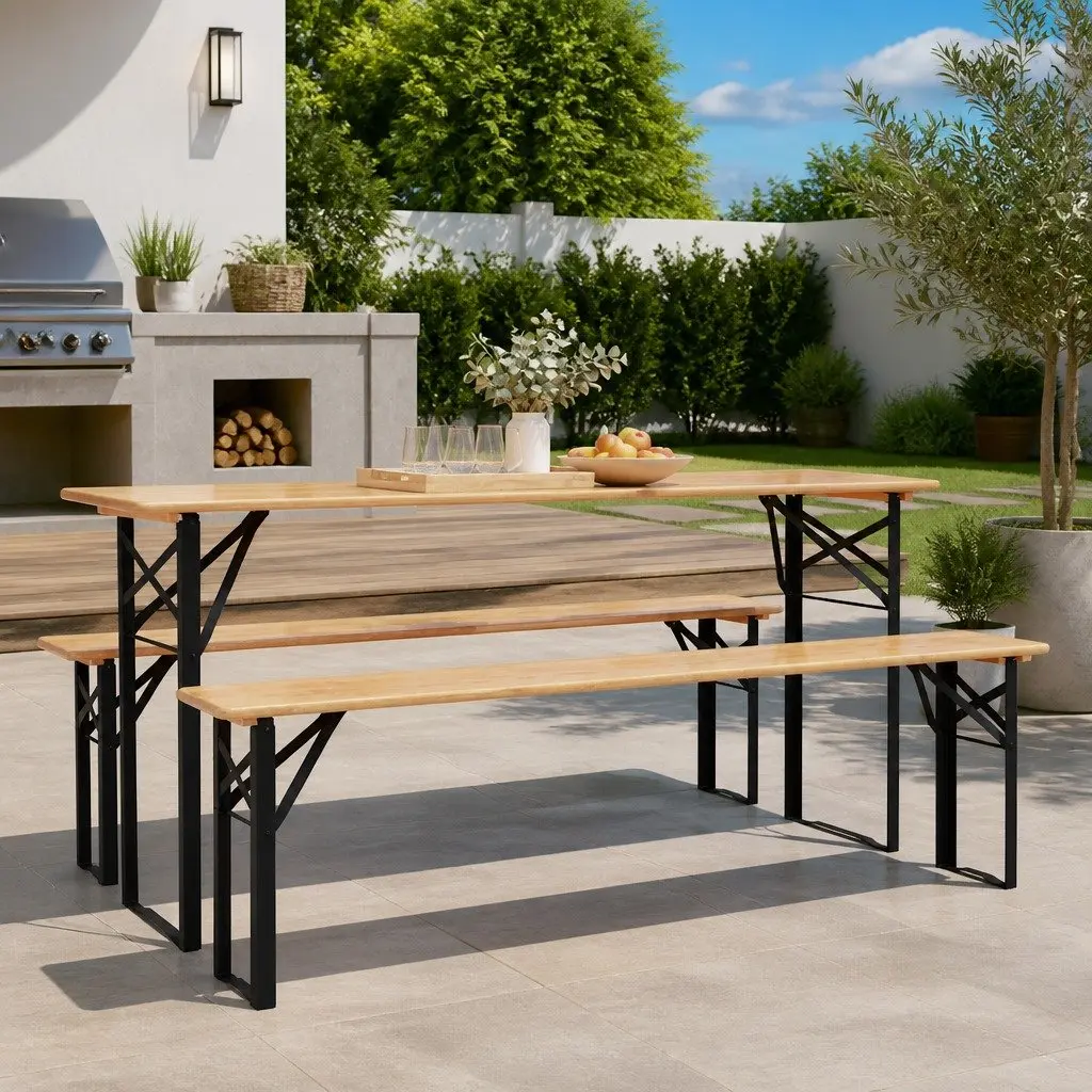 Table Legs Powder-Coated Steel Indoor Outdoor 39 x 3 x 75 cm Black 2 pcs