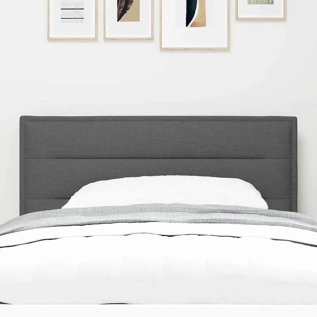 Headboard Height Adjustable Foam Padding 100cm Charcoal