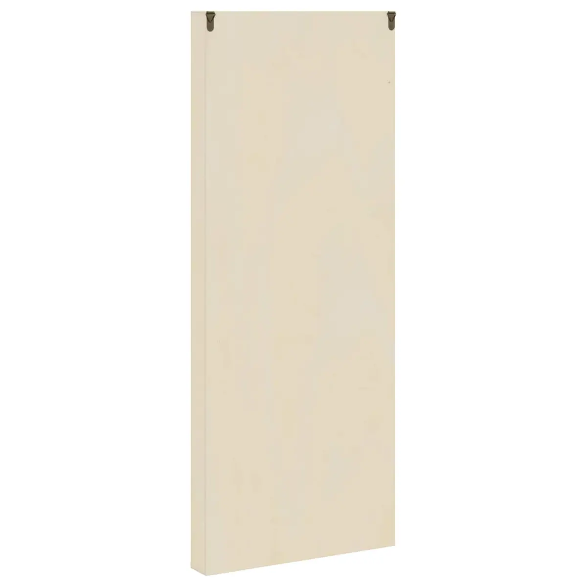 Wall Display Case Modern Beige Shelving Unit 30 x 4.5 x 75 cm