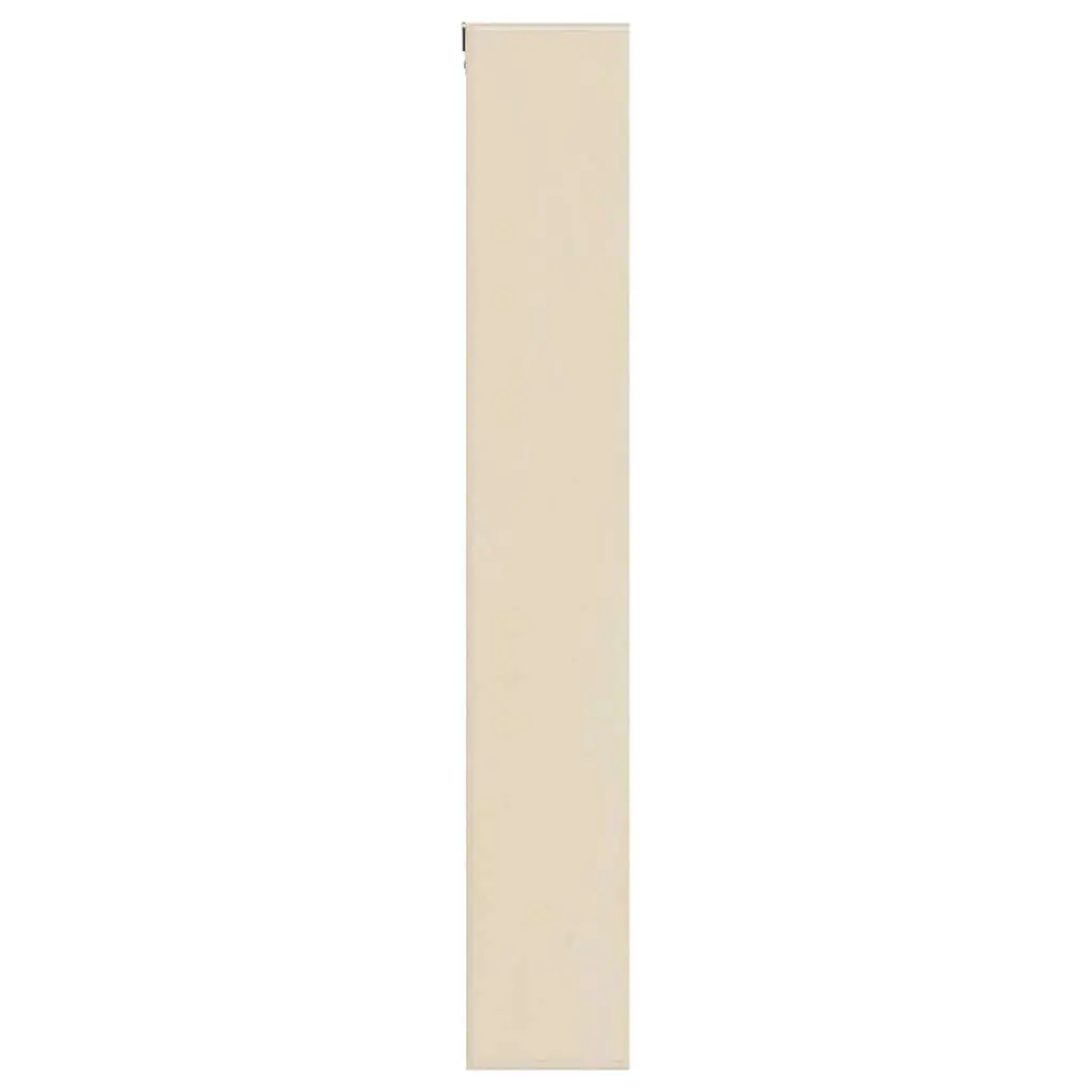 Wall Display Case Wall-Mounted Beige Storage Unit 40 x 8.5 x 54 cm