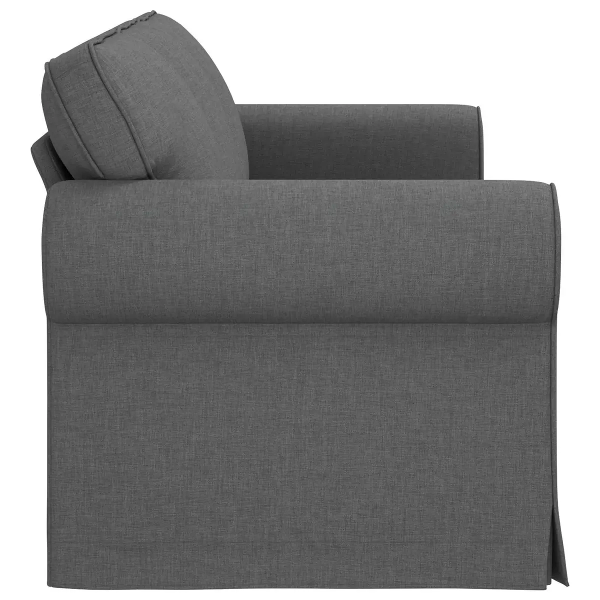 Modular Sofa Flexible Arrangement Dark Grey 215x82x80cm