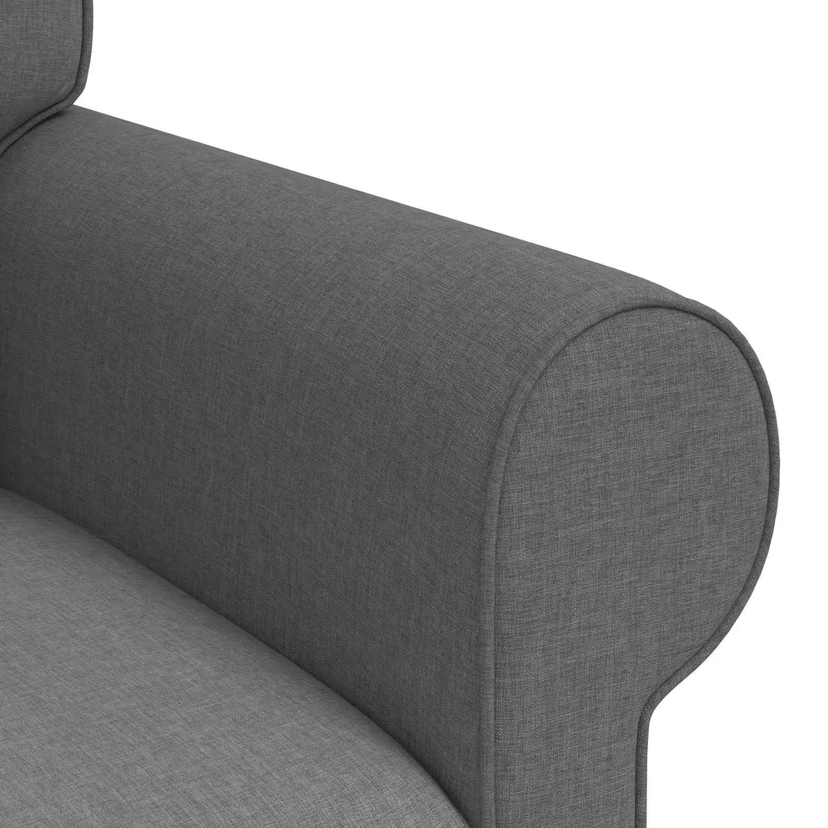 Modular Sofa Flexible Arrangement Dark Grey 215x82x80cm