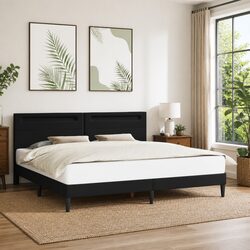 Bed Frame with Integrated LED Lights 180 x 200 cm