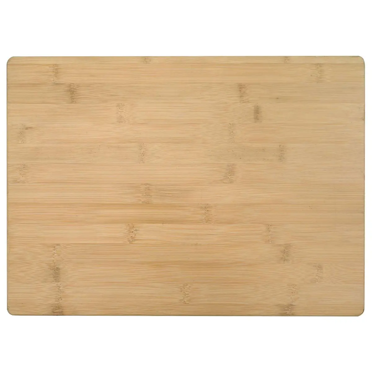 Bamboo Folding Kitchen Table Space-Saving Rectangular Brown