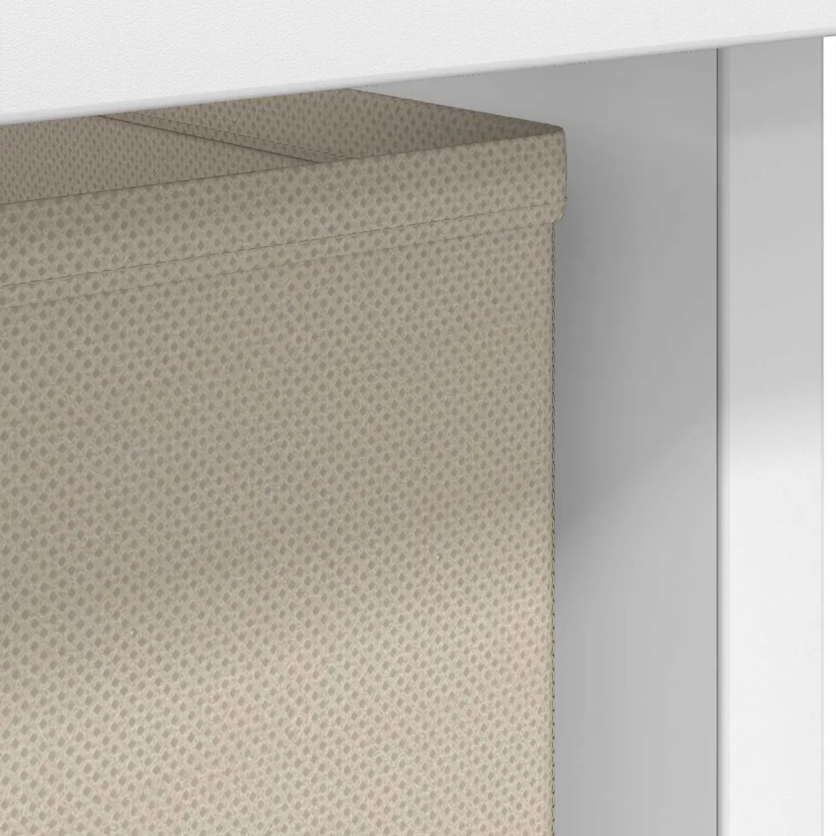 Bedside Table Compact Storage Drawer White 2 pcs