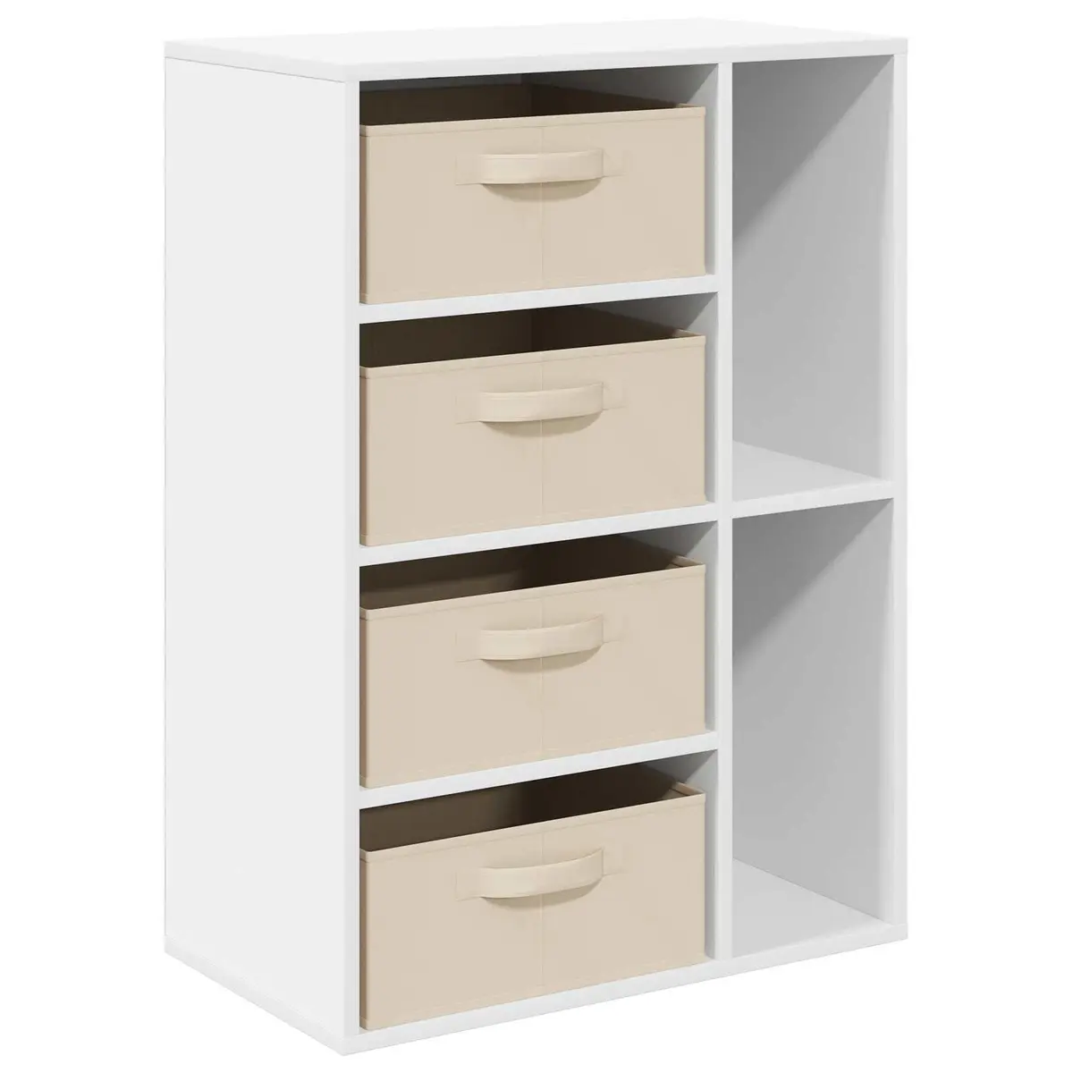 Sideboard Storage Cabinet Modern White 60 x 33.5 x 84 cm