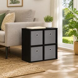 Black Oak Sideboard with Drawer for Efficient Storage