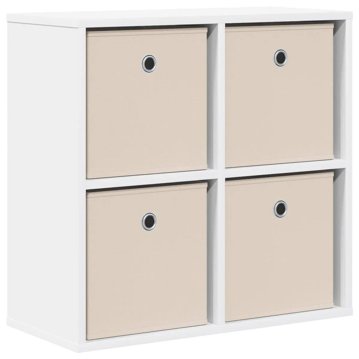 Sideboard with Drawer White Storage Cabinet Living Room Furniture Modern Design