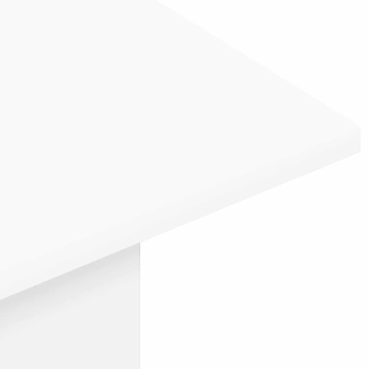 Console Table Modern 100x30x75cm White