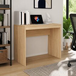 Compact Office Desk 90x40x72 cm Engineered Wood Construction