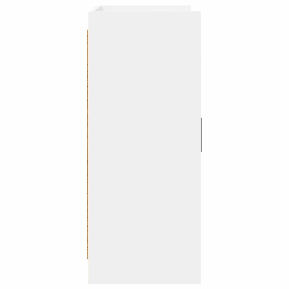 Sideboard Storage Cabinet White 98.5 x 33 x 80 cm Engineered Wood