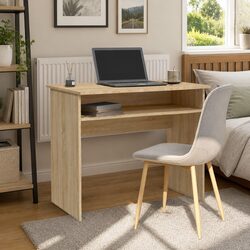 Engineered Wood Desk in Sonoma Oak Finish
