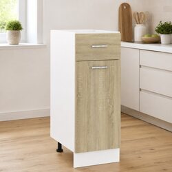 Kitchen Cupboard Drawer Bottom Cabinet in Brown