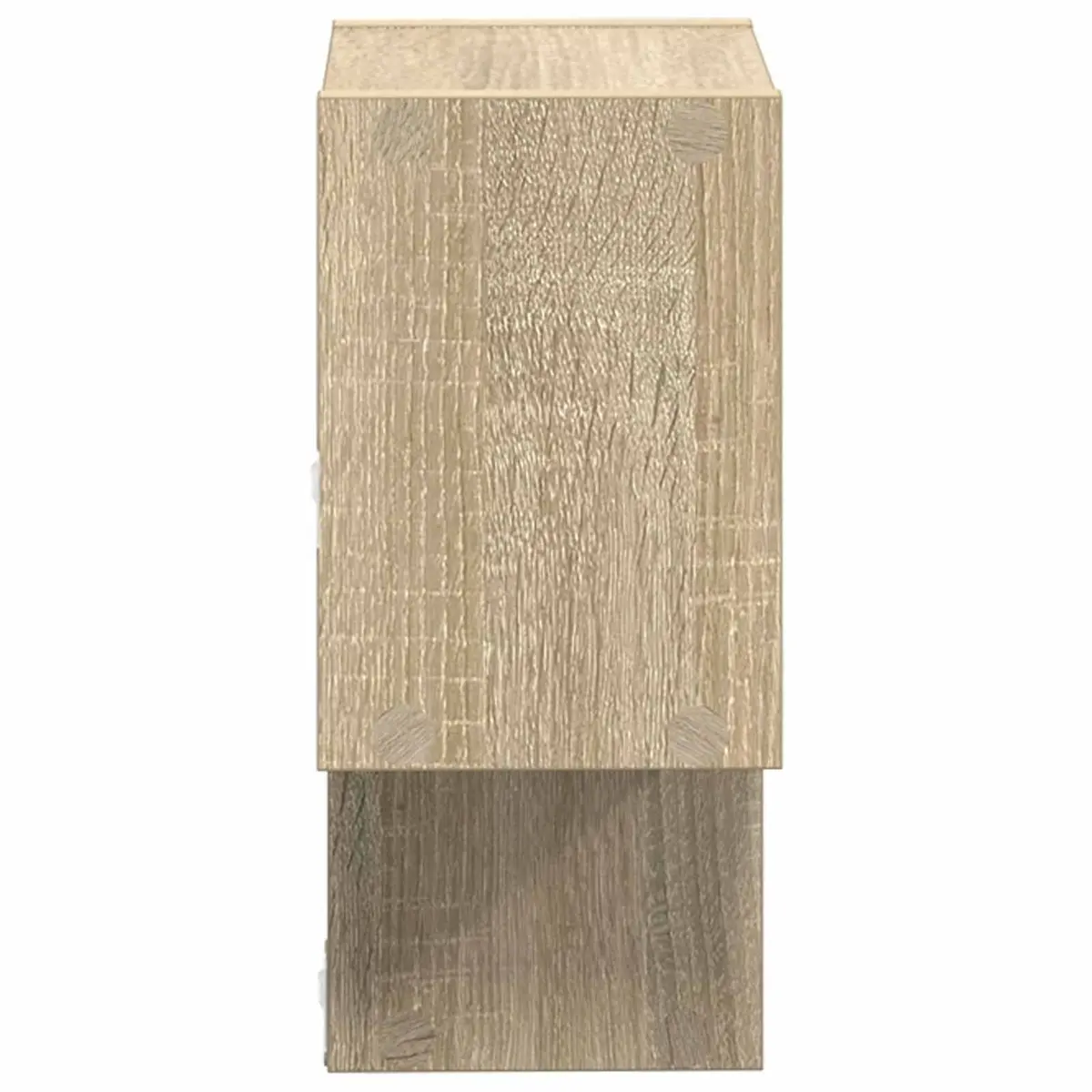 Wall Shelf Space Saving Wall-Mounted 55 x 15 x 35 cm Brown