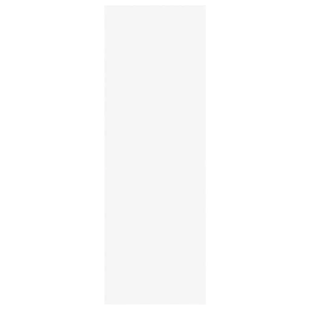 Wall-Mounted TV Cabinet Set Sturdy White 30.5x30x90cm