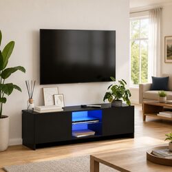 LED Storage Unit TV Cabinet for Entertainment