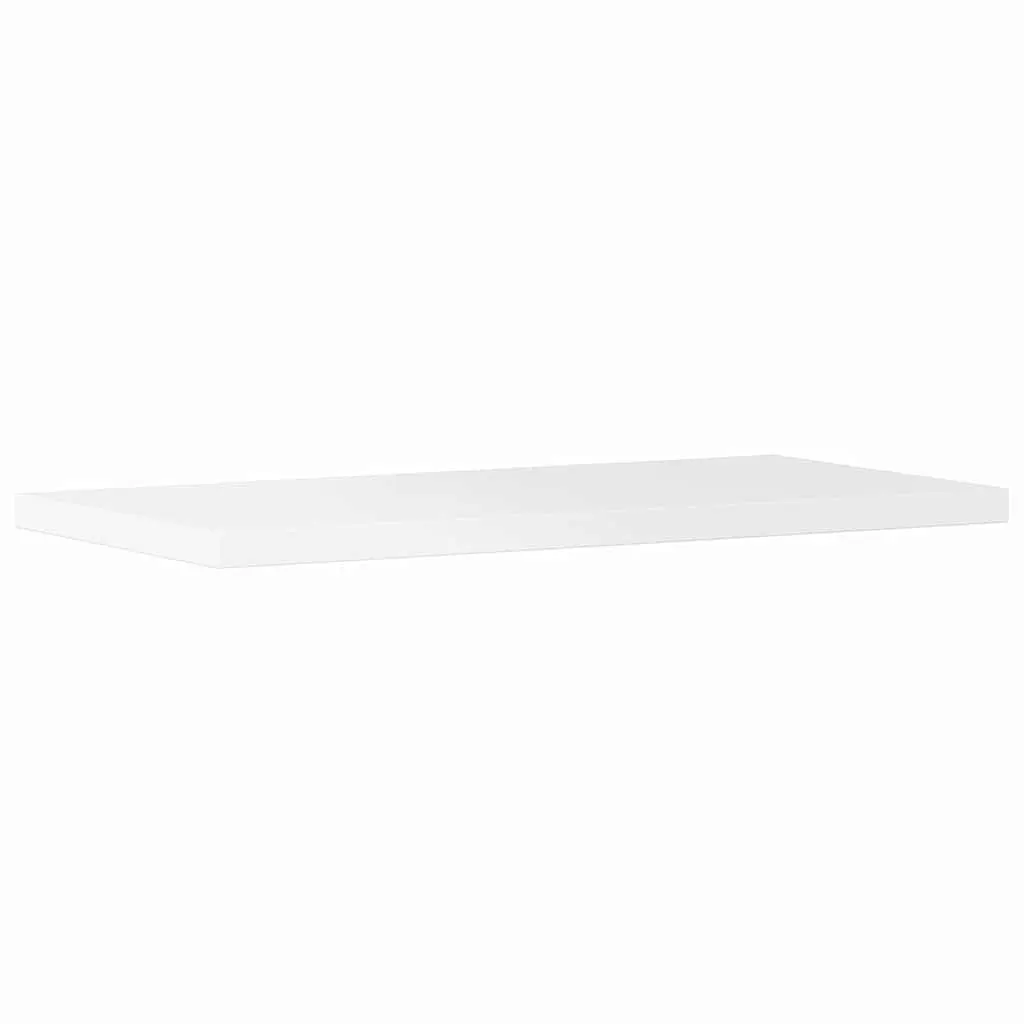 Bookshelf Boards White Engineered Wood 40x20x1.5 cm 4 Piece