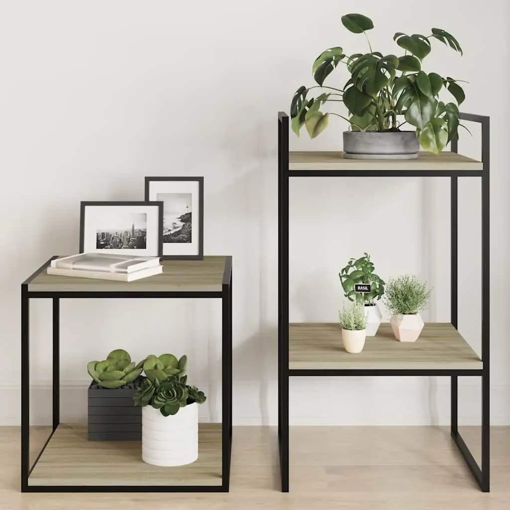 Floating Shelves Boards Easy to Clean 40x40 cm Brown