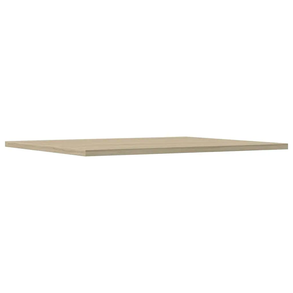 Floating Shelf Boards Storage 8 Pieces Sonoma Oak 60x50x15cm